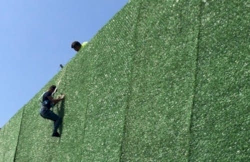 Çim Çit Duvar Giydirme